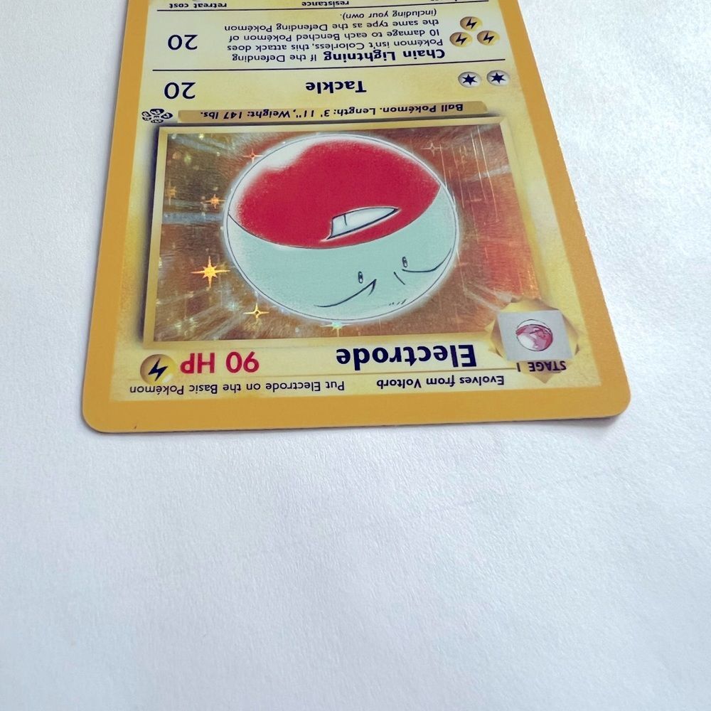 Vintage Pokemon Halo Electrode #2/64 Gamefreak 1999 Wizards Card - Picture 5 of 8